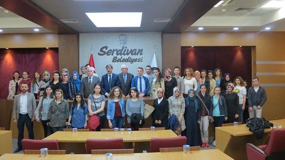 Aday Öğretmenlerimiz Serdivan Belediyesi ve Fikir Sanat Akademisini Ziyaret Ettiler 