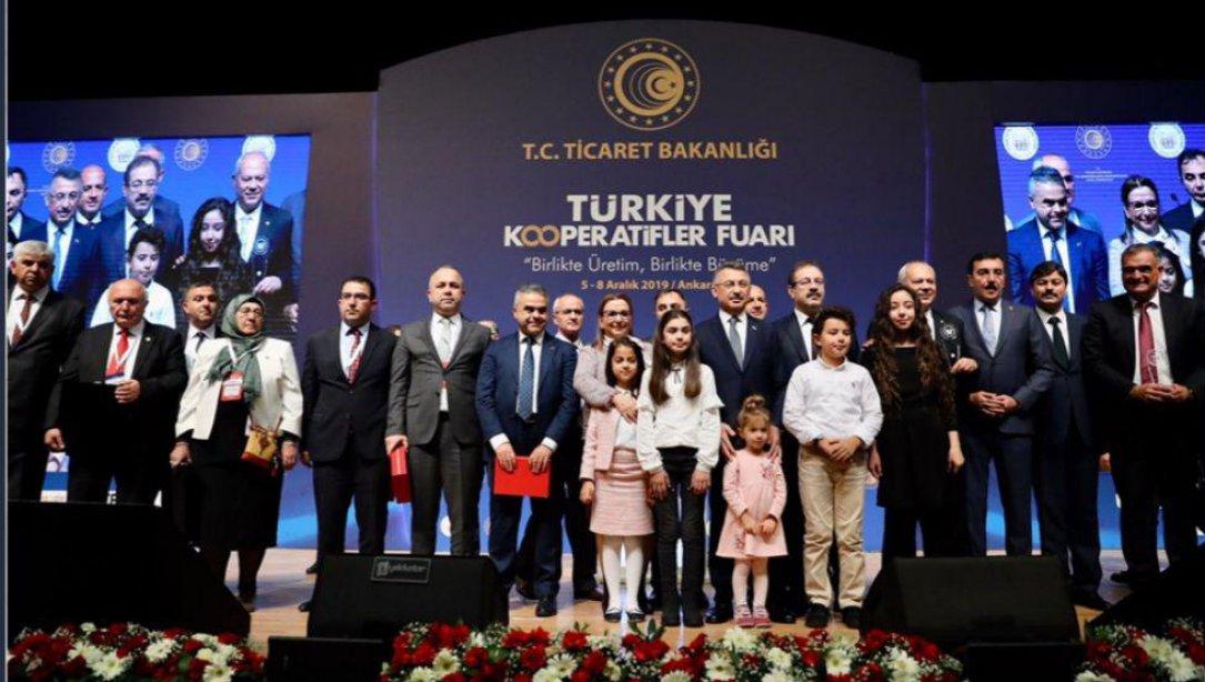 Türkiye Kooperatifler Fuarı Yarışmasında Büyük Başarı