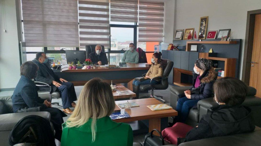 Şehit Erol Olçok Anadolu Lisesi Türk Dili ve Edebiyatı Öğretmenleri ile Toplantı