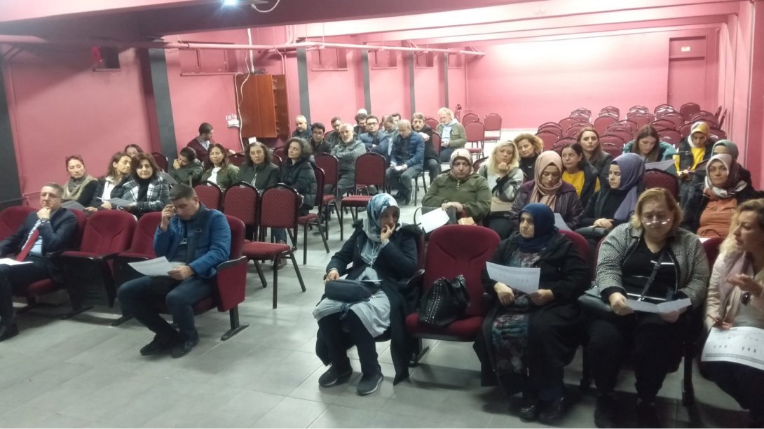 İlçemiz Serdivan Anadolu Lisesinde YKS Değerlendirme Toplantısı...