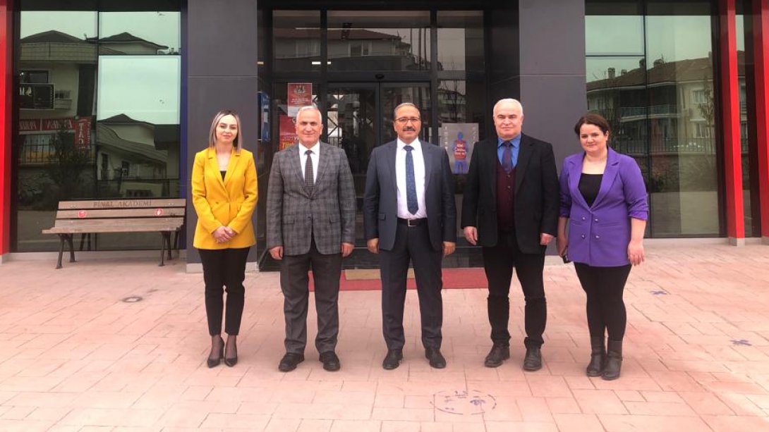 Kaymakamımız Sayın Ali Candan Özel Final Akademi Okullarını Ziyaret Etti.